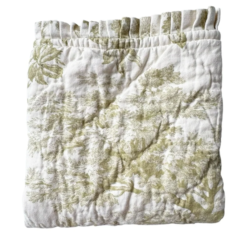 Pottery Barn Matine Toile Quilted Sham